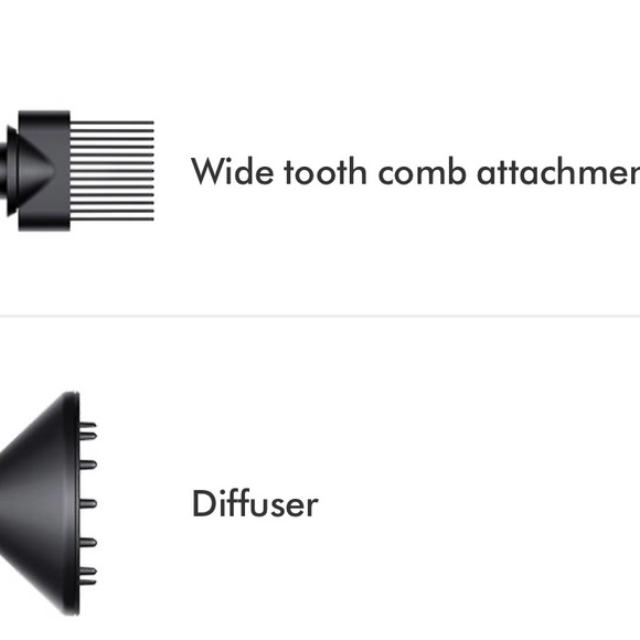 Dyson Supersonic Hair Dryer Attachments (2) - Picture 10 of 10